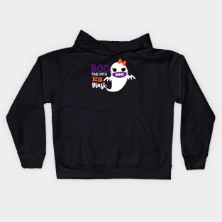 Boo Time With My Mask Kids Hoodie